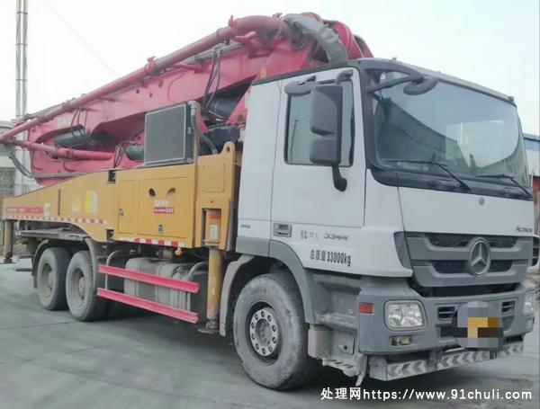 

18年奔驰47米泵车，五节臂，国五