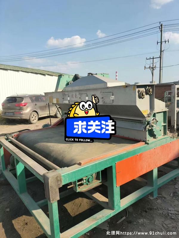 

2米宽玻璃打沙机自动上沙带除尘19年出厂无暗病
