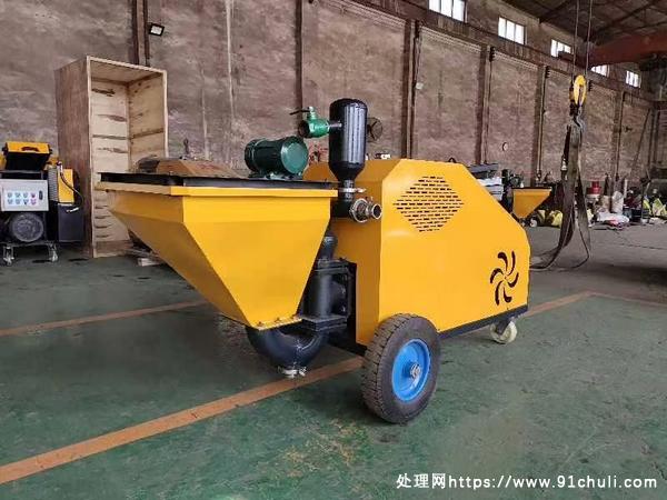 

双缸柱塞型喷浆机喷射距离垂直35-40米平行50-55米