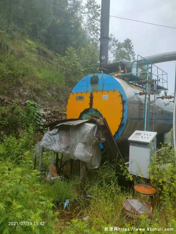 

6吨锅炉转让带大卡油罐价值7万