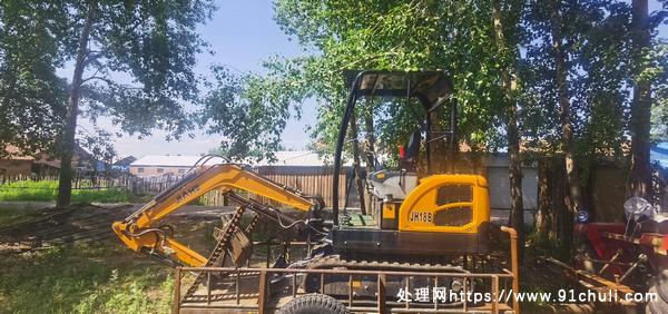 

全新嘉和JH18B挖掘机，推土铲+冲击锤，诚信价可谈