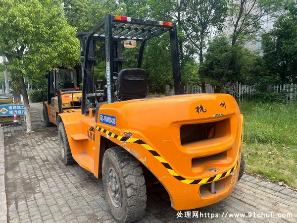

15年杭州6吨侧移叉车7吨性能质保半年
