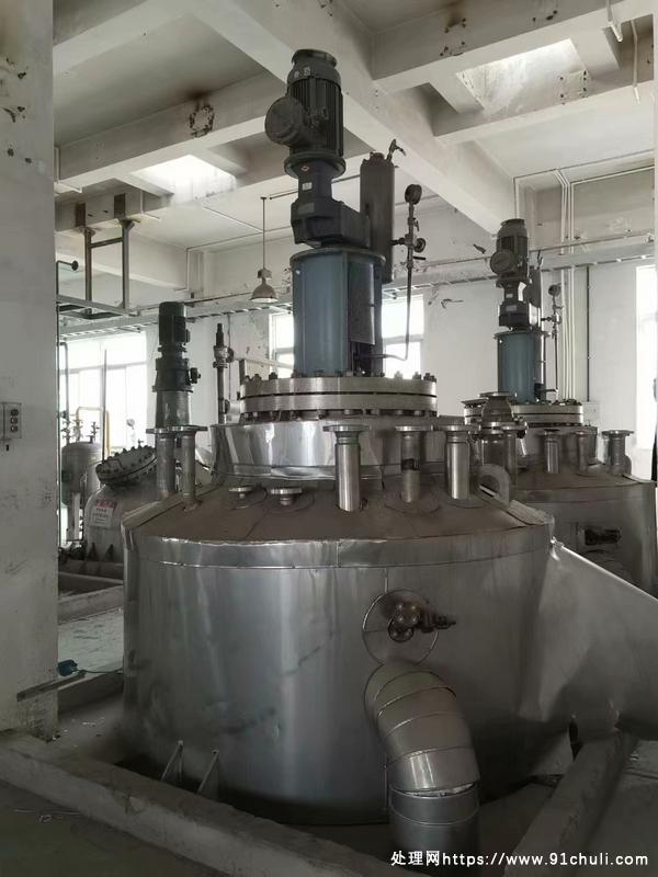 

出售4台5.34立方316L高压反应釜