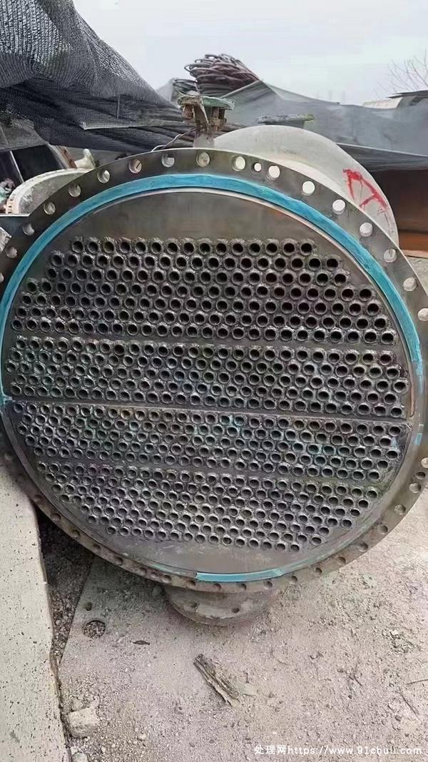 

2205螺旋板冷凝器2台130平方/台另10-20平方
