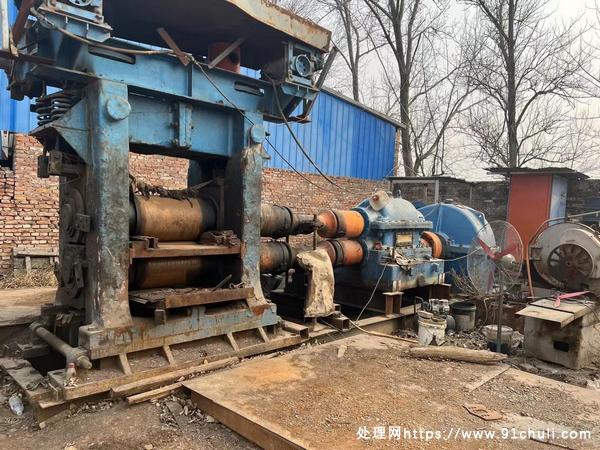 

转让420*700二辊轧机（直流电机160kw）
