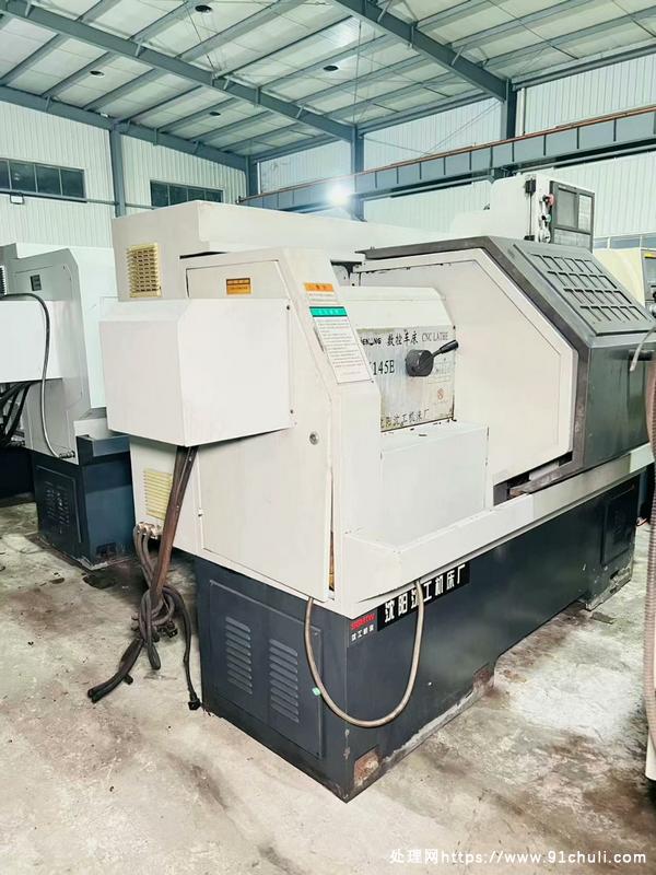 

6145数控车床液压320卡盘变频回转450带尾坐