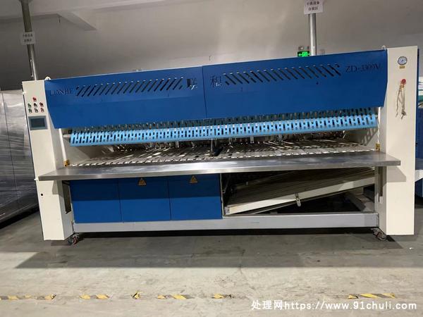 

3.3米四通道布草折叠机酒店用低价转让