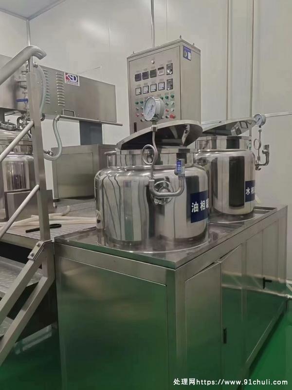 

真空均质乳化机200L 316L无锡产西门子电机