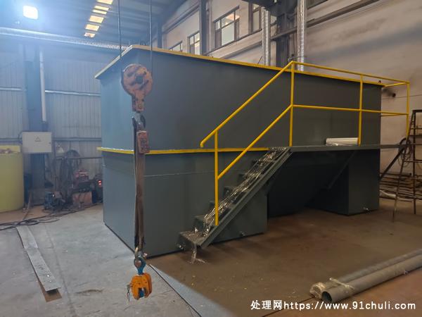 

低价转让养殖污水处理设备及斜板沉淀池，处理20吨污水每天