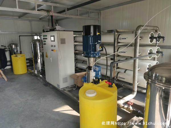 

3吨双级反渗透设备全新不锈钢材质，未安装随时安装