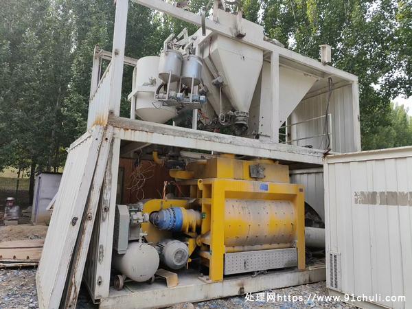 

双线120混凝土搅拌站集装箱式高产优质低价设备