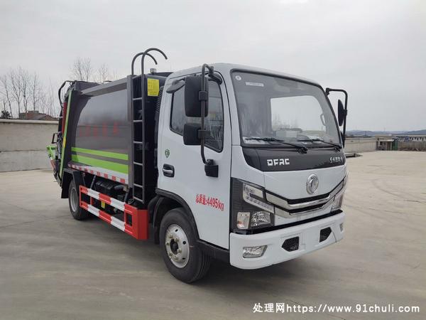 

蓝牌6方东风多利卡压缩垃圾车136马力