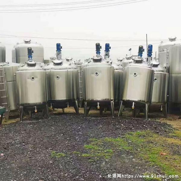 

不锈钢搅拌罐多台库存成本价出售1-10立方