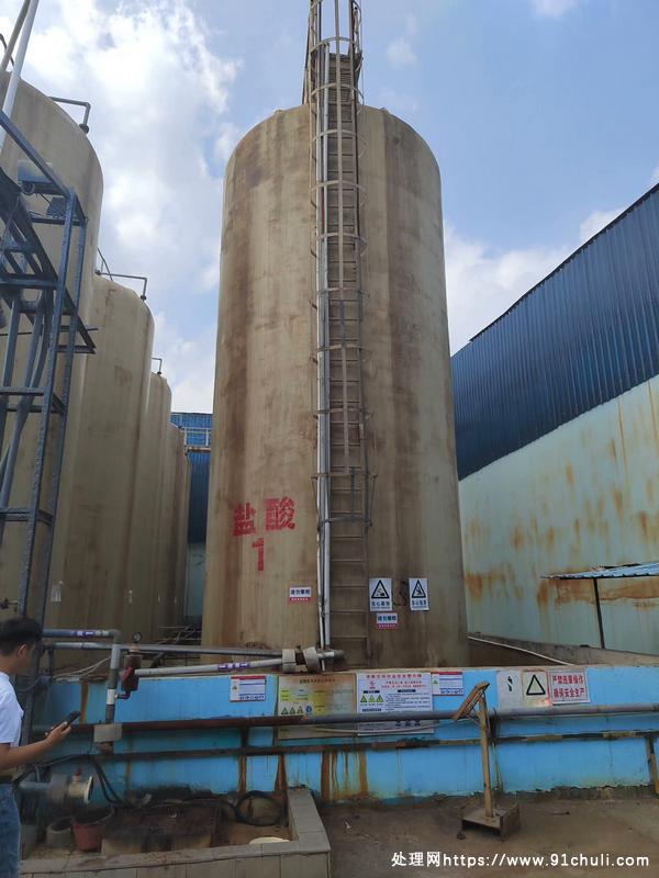 

转让14台100立方化肥厂玻璃钢储罐