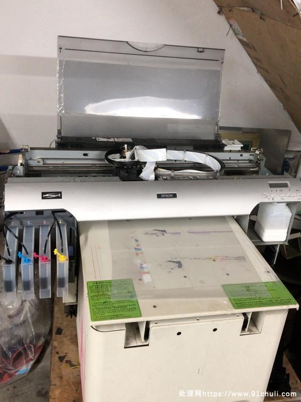 

低价转让4880数码直喷印花机，40×80cm直喷打印