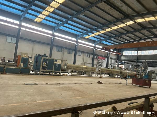 

金伟90单螺杆管材挤出机160-500，160kw直流