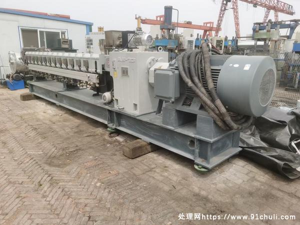 

科亚75平双造粒机，长径比56:1，160KW，成色好