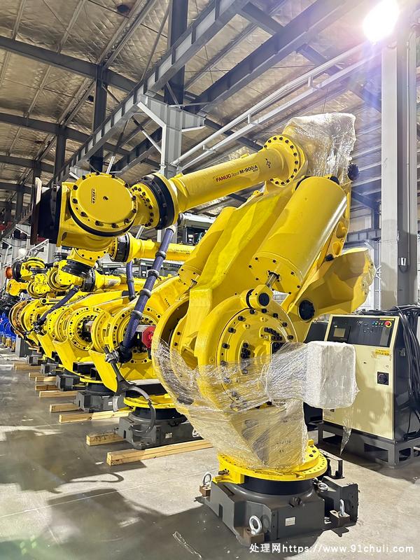 

发那科码垛机器人260-600kg，码垛稳定易用