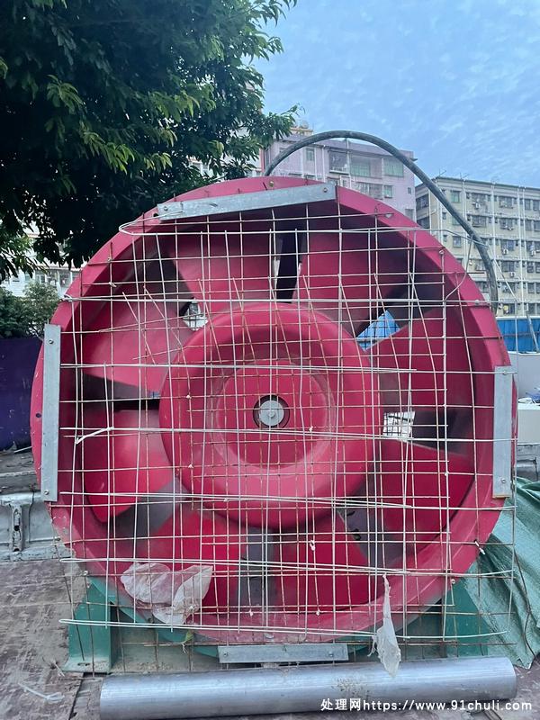 

九洲普惠轴流式消防排烟风机380V15KW直径120全新