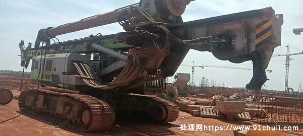 

中联重科160旋挖钻机，带杆运输，车况极品