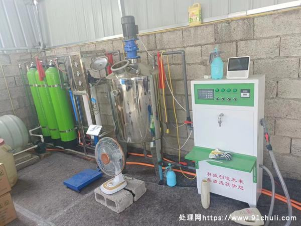 

转让洗涤用品生产设备及技术配方包教包会