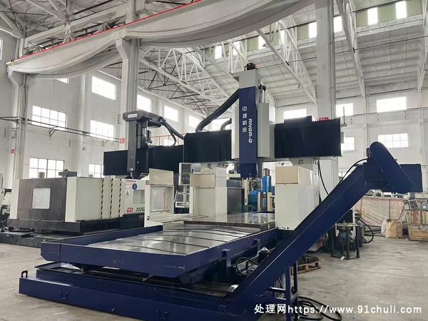 

中捷2040龙门铣床，发那科系统，德国齿轮箱，台湾铣头