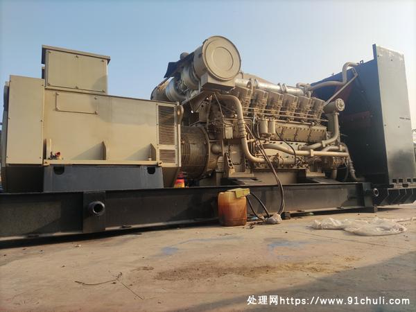 

济柴1500千瓦发电机组西门子电机无动无修660伏物流
