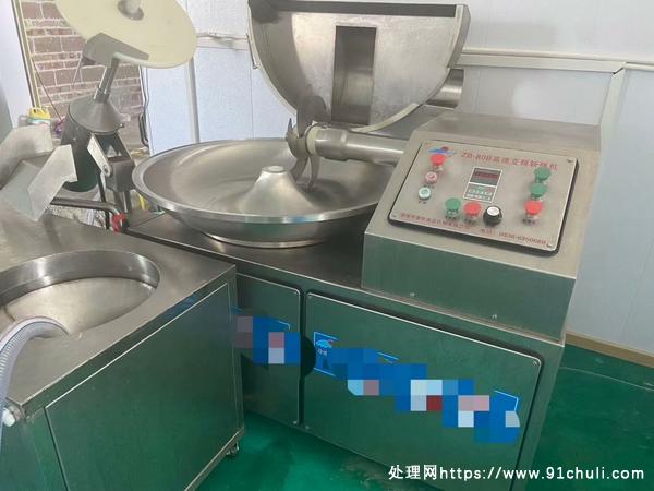 

80高速变频斩拌机因环评政策低价出售
