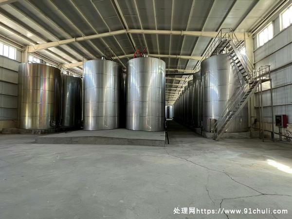 

红酒设备生产线，140台储罐，新疆乌鲁木齐，工期三个月