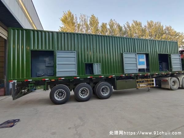 

车载式垃圾焚烧炉无烟无味排放达标定制生产厂家直销