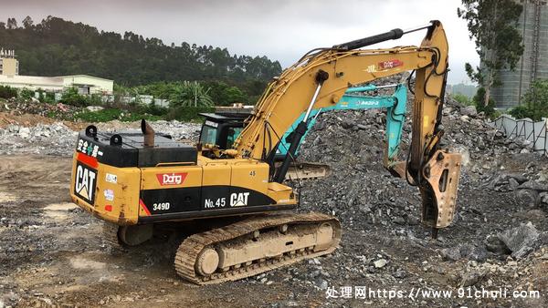 转让个人二手CAT卡特349D履带挖掘机