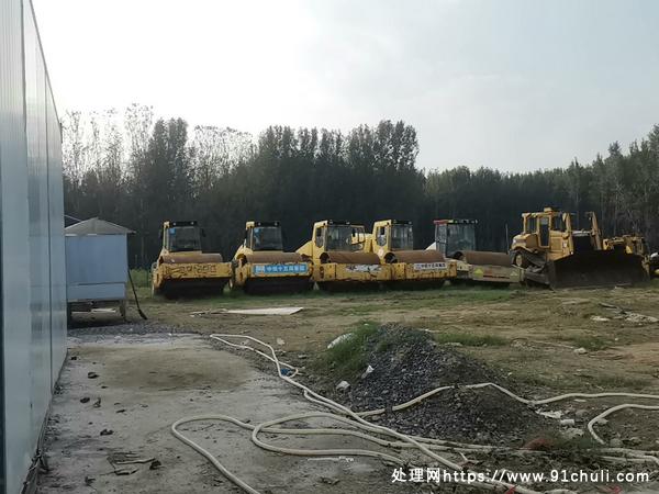 

转让德国双驱双振26吨压路机