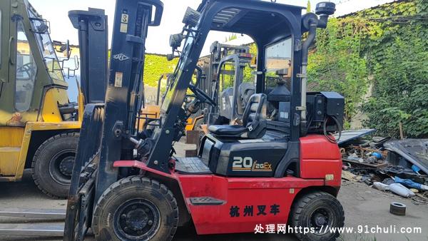 

杭州2吨柴油防爆叉车升高4.5米三节臂自动档成色好