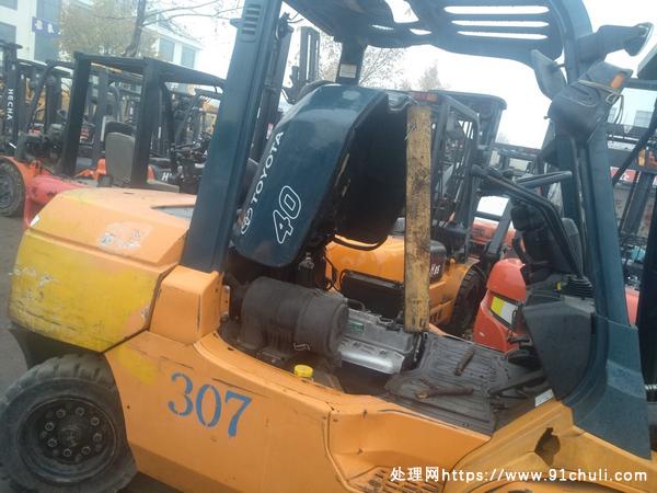 

13年丰田双动臂1.6米叉车
