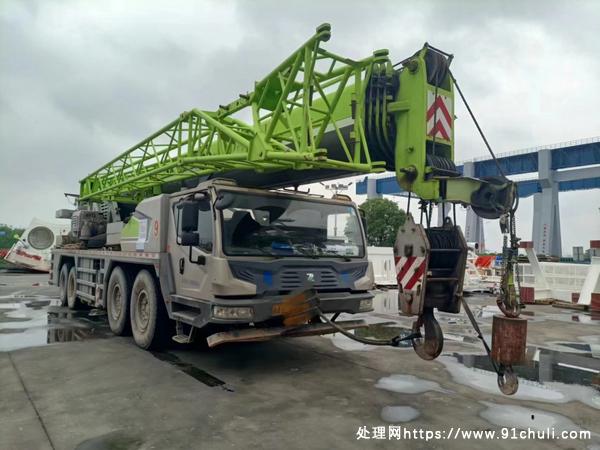 

中联80吨吊车2017年9月国五15吨配重原装一手车