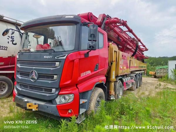 

21年三一64米混凝土泵车工作时间少价格优惠