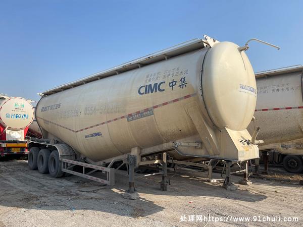 

19中集瑞江53方散装水泥罐车带空压机车况好价格低