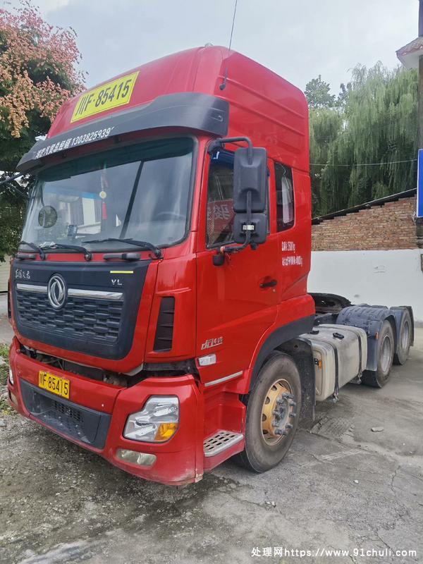 

东风天龙VL半挂车450马力全车原漆无事故朝阳轮胎全新