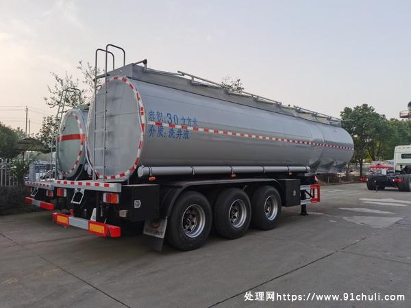 

30立方衬塑供液半挂车