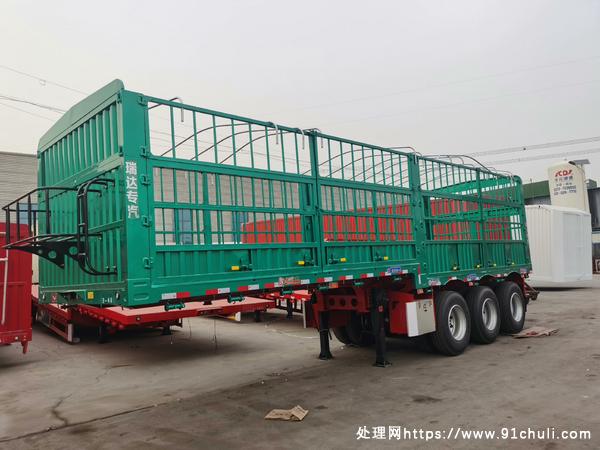 

9.5米花篮半挂车2.45米宽多功能子母车