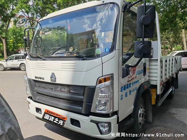 

重汽豪沃4.2米蓝牌柴油货车车况极佳156马力