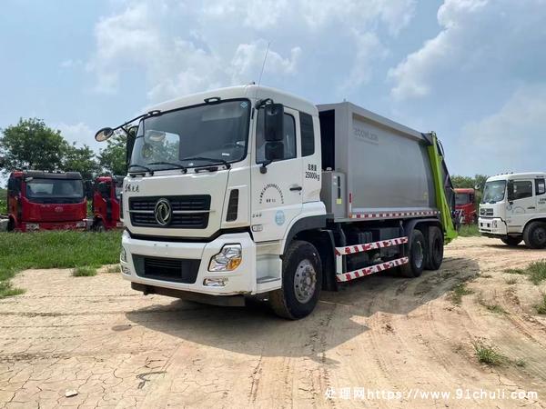

2019东风天龙压缩垃圾车，国五270马力，2万多公里