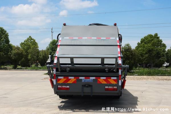 

9方东风多利卡D7压缩式垃圾车液压翻转密封结构