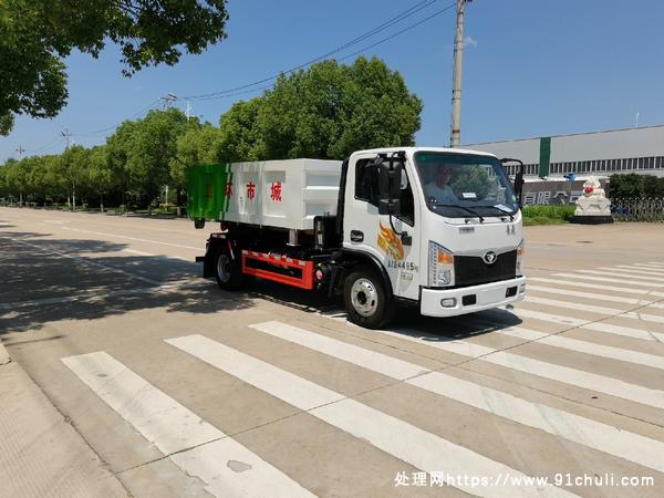 

地下室12吨自卸垃圾转运车