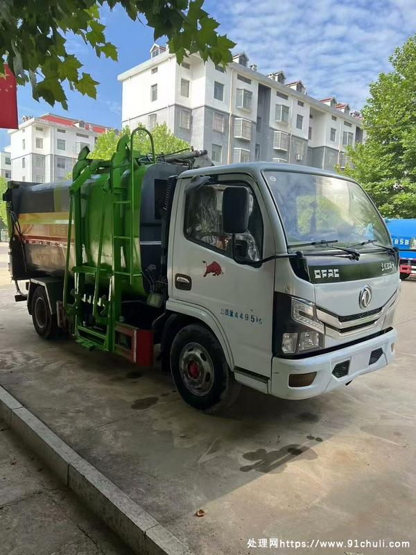

玉柴140马力国六8方挂桶垃圾车，湖北做工，接受预定