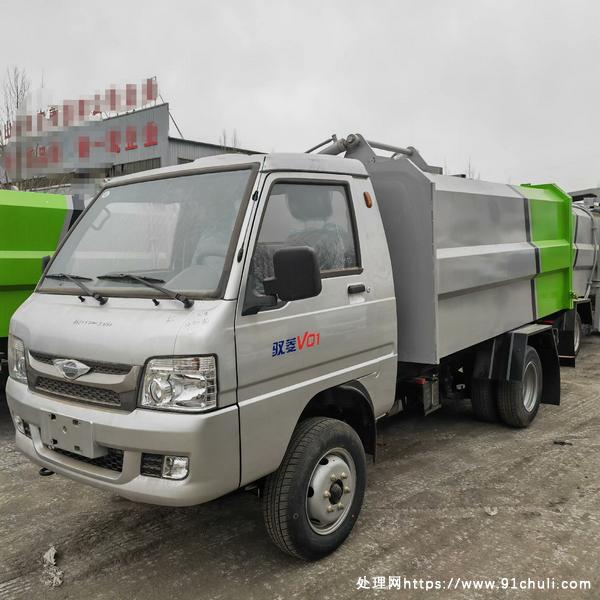 

国六汽油挂桶自卸垃圾车5方质量保证