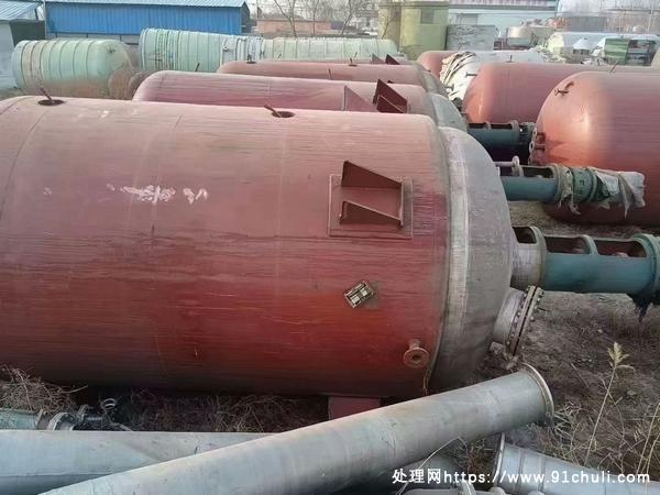 转让个人二手山东龙兴22立方不锈钢反应釜