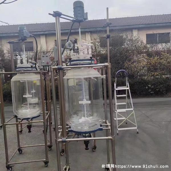

新到冉富全新玻璃反应釜8台+配套低温冷却循环器8套