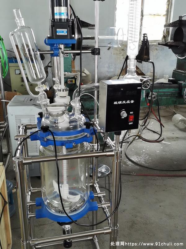 

10升双层玻璃反应釜科研仪器
