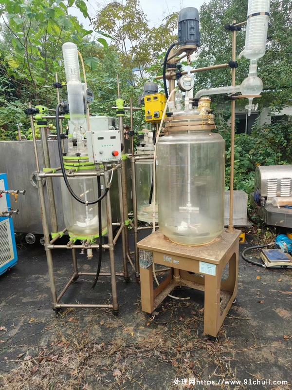 

30-50-100升实验室玻璃反应釜用于化工制药实验室